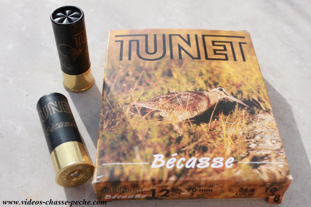 Cartouche bécasse Tunet